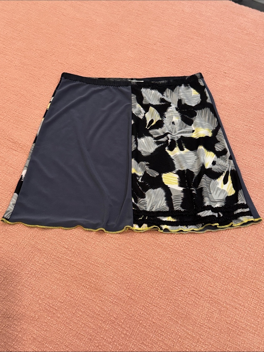 Canadian designed & made small wm’s Floral Panel Midi Skirt